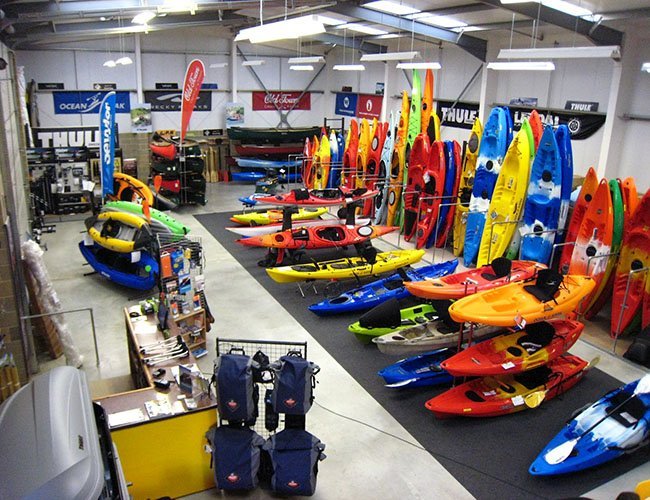 tienda de kayak