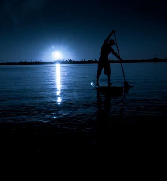 paddle de noche